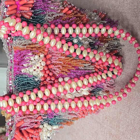 NWT Beaded India Bag - Picture 8 of 12